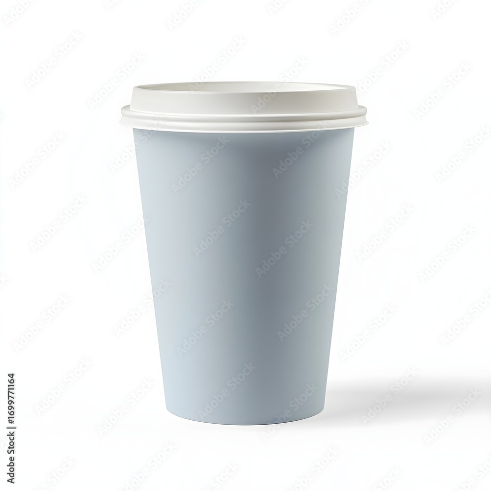 custom made wallpaper toronto digitalLight Blue & Gray To-Go Paper Cup Mockup with Closed Lid – Minimalist Cafe Branding, Eco-Friendly Coffee Packaging, White Background for Shopify, Instagram & Logo Placement