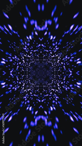 fiber optics background with lots light spots