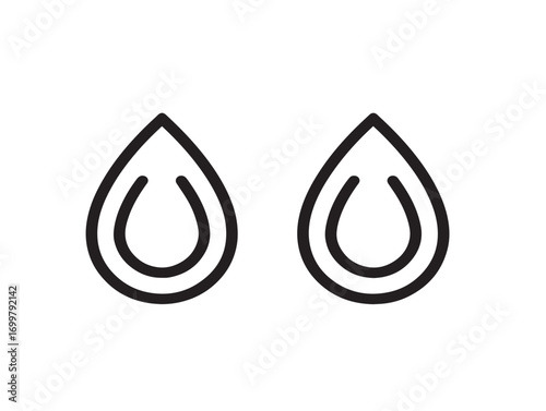 Medical blood smear slides icon professional clean vector illustration