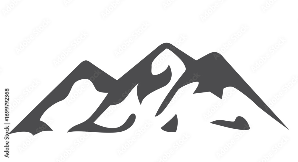 Fototapeta premium Berge, Vektor