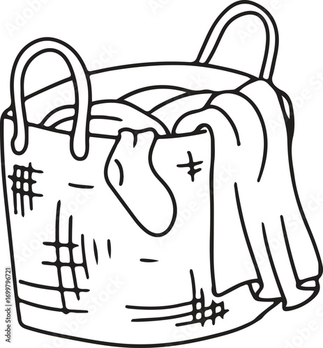 Hand Drawn Eco Vector Icon for World Cleanup Day | Recycling Awareness Symbol Illustration | Green Earth Save Planet Artwork | Zero Waste Sustainability Climate EPS Design for Global Environmental Pro