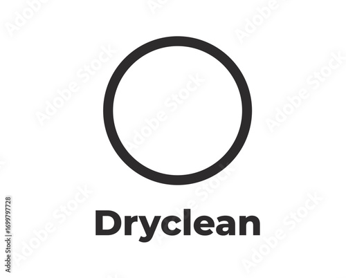 Laundry Symbol - Dryclean