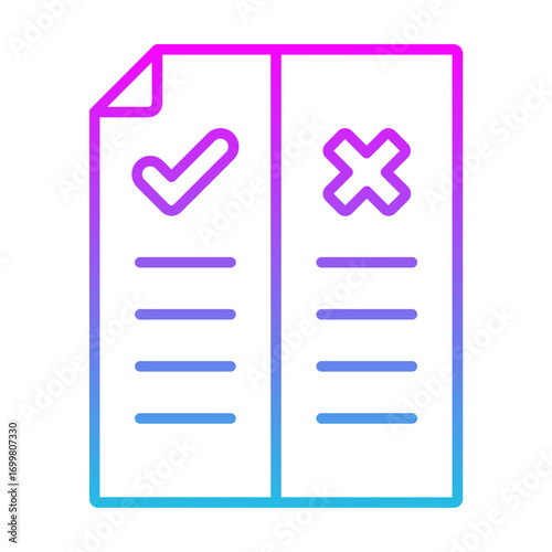 Pros and Cons Icon
