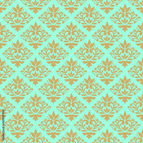 seamless damask pattern