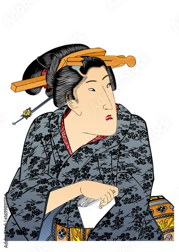 浮世絵　女性　その109