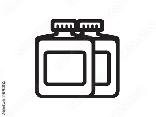 Detailed medical specimen storage bags vector design with elegance
