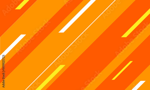 Abstract orange dynamic lines background, modern abstract shape composition