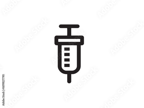 Clean sterile syringe filters vector illustration in professional style