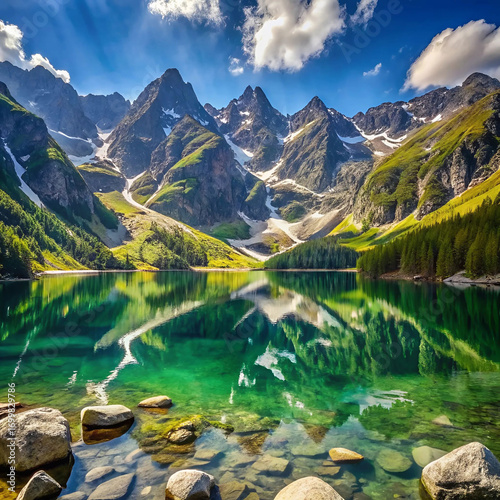 is the largest and one of the most famous lakes in the Tatra Mountains