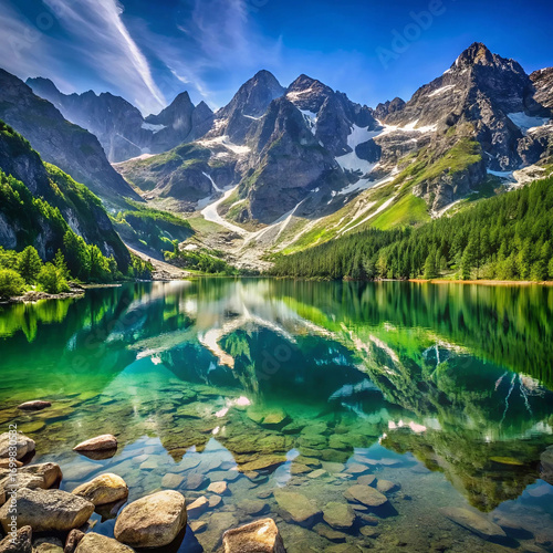 is the largest and one of the most famous lakes in the Tatra Mountains