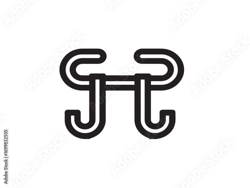 Professional healthcare tubing clamp design in elegant vector