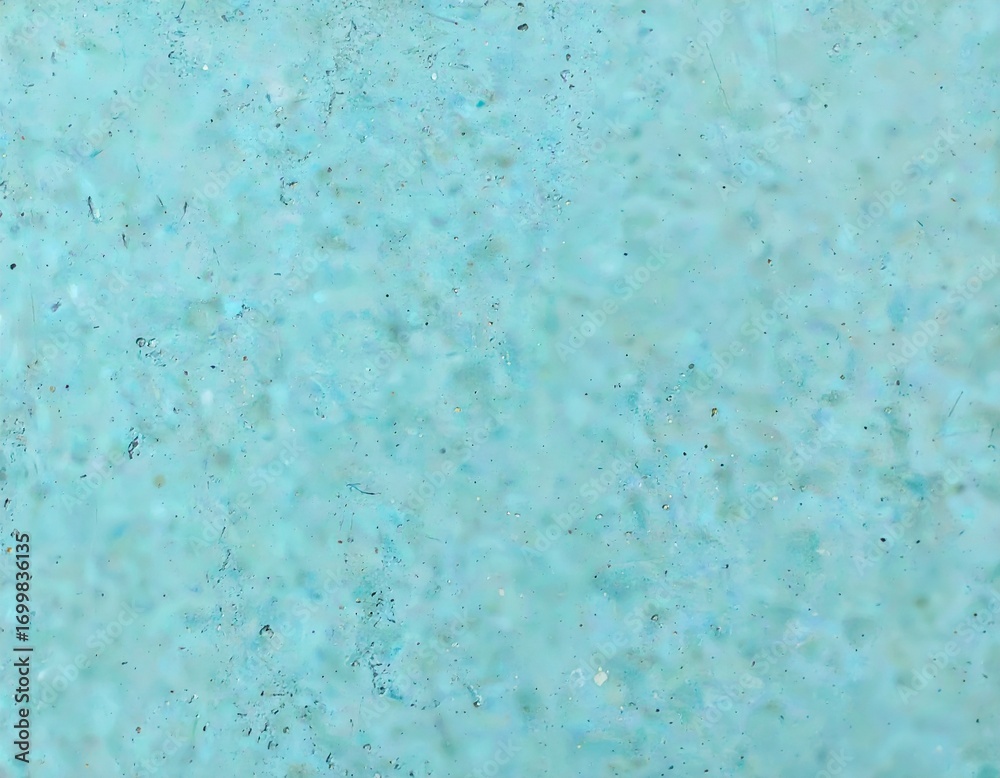 Obraz premium 淡い水色が広がるマーブル調の柔らかな抽象テクスチャ背景