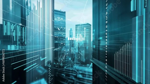 Digital cityscape overlay