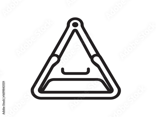 Clean patient lift sling healthcare support vector drawing