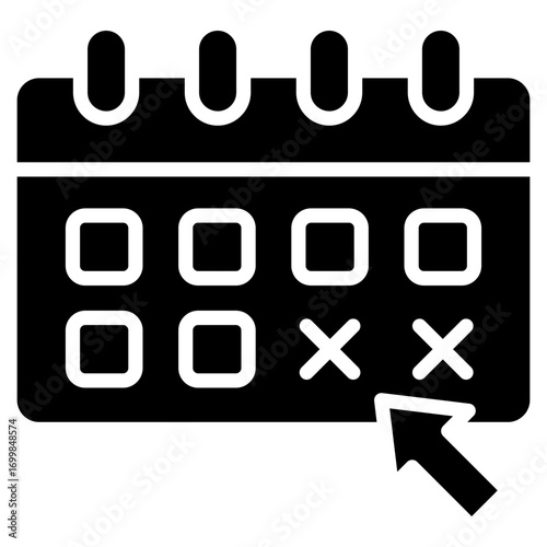 Day Off Icon Element For Design