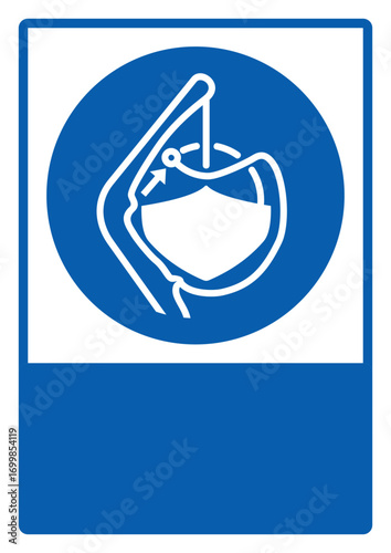 mandatory safety signs_release lifeboat gripes in launch sequence your custom message here portrait size a4/a3/a2/a1 v2	 