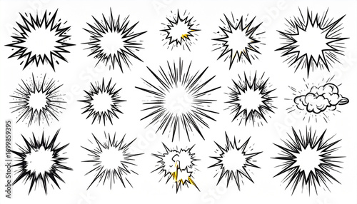 Comic Boom & Exclamation Effects Pack