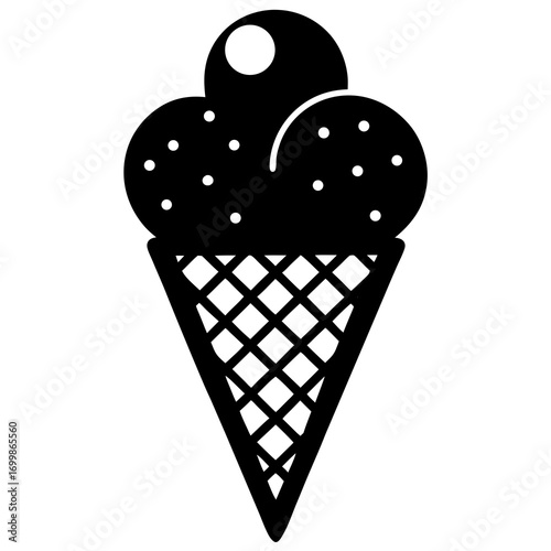 ice-cream-cone vector design 