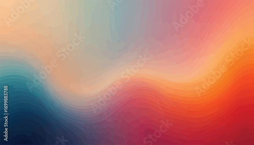 Dynamic Fluid Color Waves A Modern Abstract Gradient Artwork with Smooth Blended Hues and Energetic Visual Flow, Perfect for Digital Design