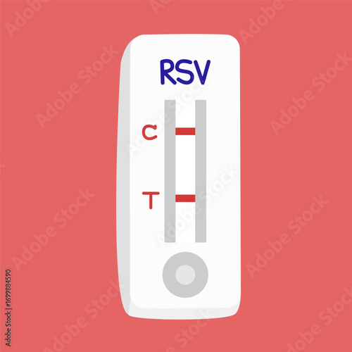 RSV infection concept. vector illustration