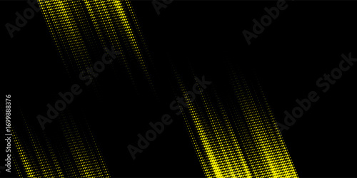 yellow black brush wrap car sticker pattern abstract banner sporty lines black yellow color combination grunge brush modern pattern racing motorsport vector design.
