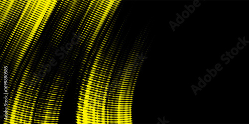 yellow black brush wrap car sticker pattern abstract banner sporty lines black yellow color combination grunge brush modern pattern design, modern, Eps 10.