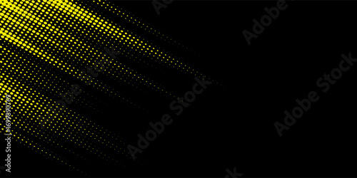 yellow black brush wrap car sticker pattern abstract banner sporty lines black yellow color combination grunge brush modern pattern design.
