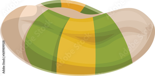 Inflatable ring floating on water, ideal for summer fun and relaxation in swimming pool