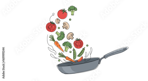 Delicious and healthy stir fry vegetables recipe for a quick meal