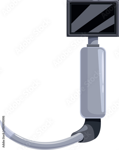 Innovative endoscope transmitting images to a monitor, facilitating minimally invasive surgical procedures