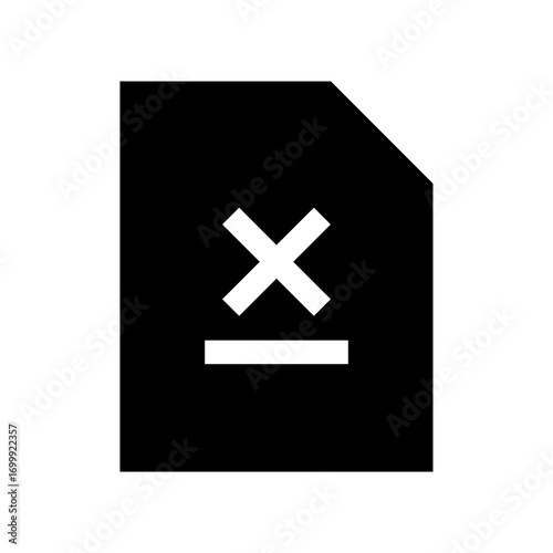 File Cross Icon