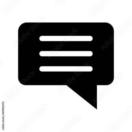 Message Bubble Icon