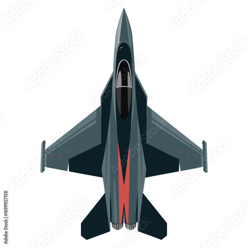 military jet fighter