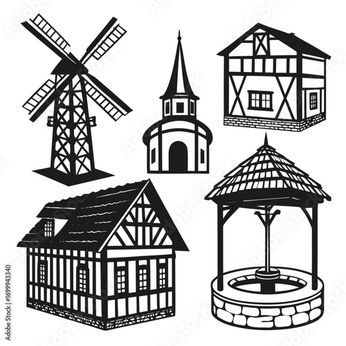 vector illustration of a house