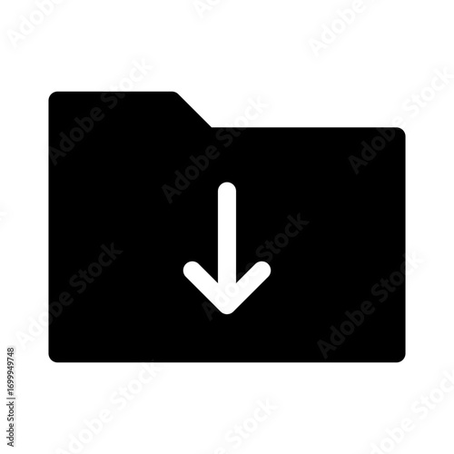 Folder Download Icon
