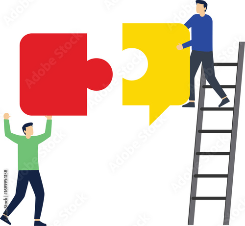 Business team communication

