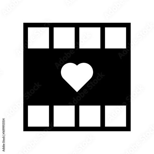 Heart Film Icon