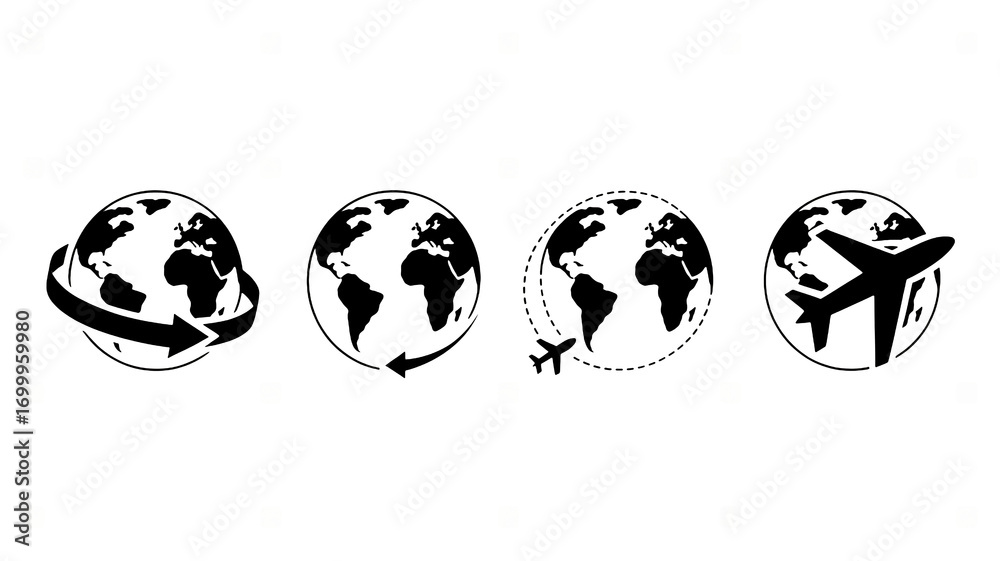 Fototapeta premium Global network connecting people, modern world communication