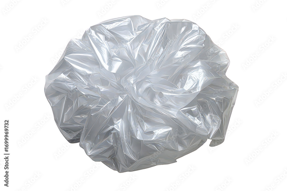 Obraz premium Abstract White Circular Object