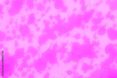 artistic backdrop: light pink background covered with purple paint spots