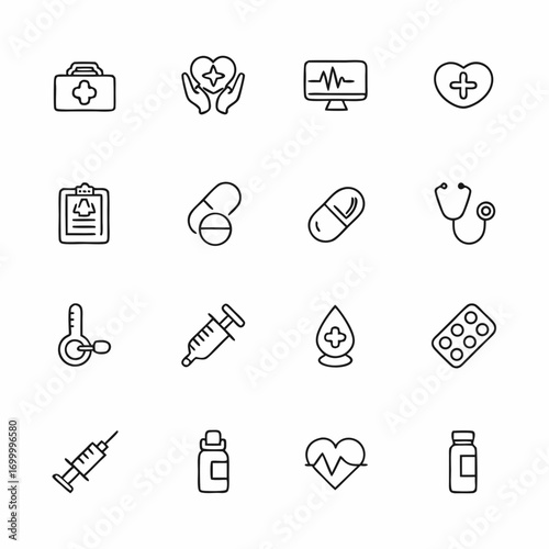 Health And Medical Creative Visual Suitable for Design