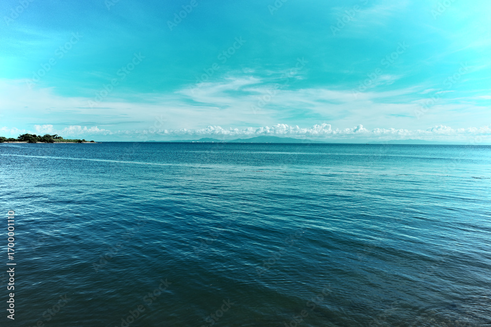 Obraz premium 島原半島からの有明海の景色