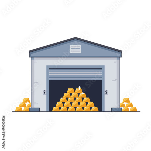 The Bank of Gold: A Symbol of Secure Investment and Wealth