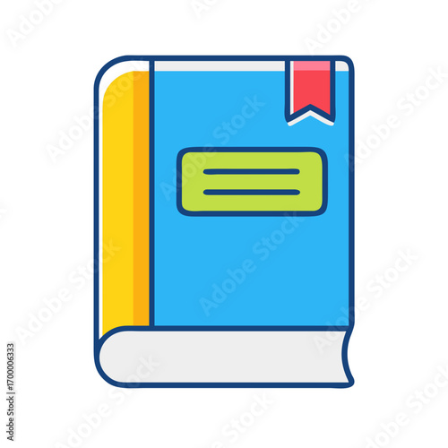 Book clip art, Book vector illustration, Book clip art, Book clip art icon, Book clip art vector icon, Book clip art isolated on white.
