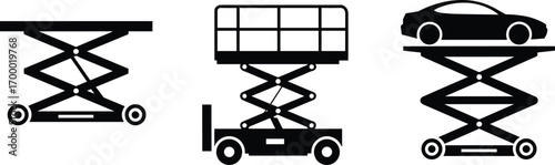 Scissor lifts, mobile scissor lift, personnel lift, automotive lift, car lift, industrial lift, construction equipment, maintenance platform, height access, safety work platform