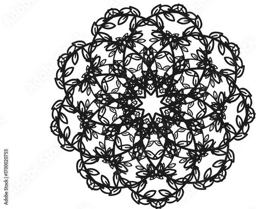 ornamental round lace