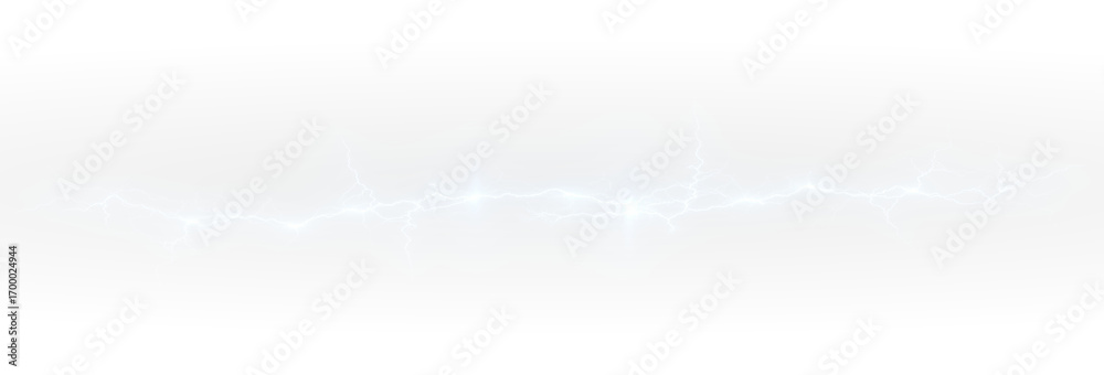 Obraz premium A vivid blue lightning bolt stands out against a deep black background