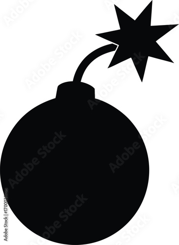 Bomb Silhouette
