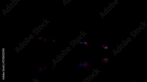 Realistic Glitch Friday Text Loop 4k Video Black background