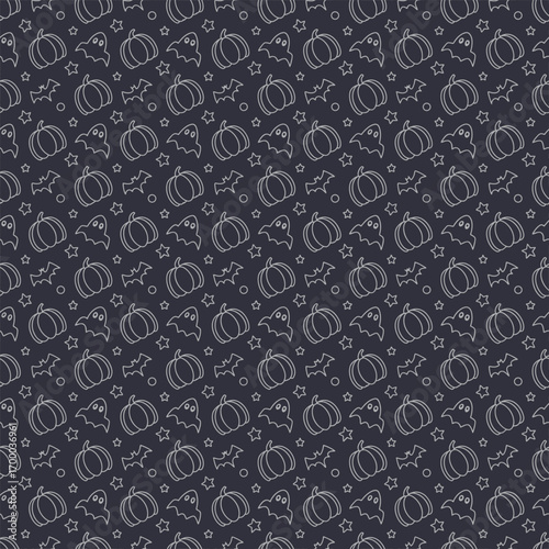 Dark textured background with repeating abstract circular patterns
